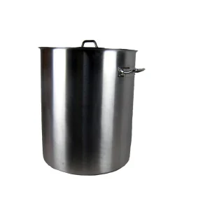 Airbrush-city Kochtopf Gastrotopf Topf 24 Liter Edelstahl Mit Deckel Großküche Gastronomie 15