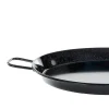 Null Paella-Pfanne VALENCIANA D: 38cm – Stahl Emailliert – Zwei Griffe 23