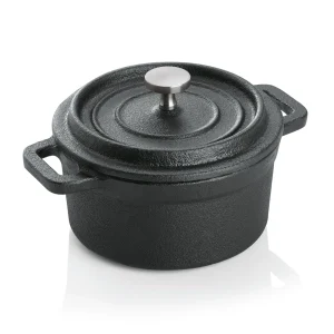 Was-germany WAS Germany – Cocotte, 12,5 X 9,5 X 6,5 Cm, Schwarz, Gusseisen (3525121) 15