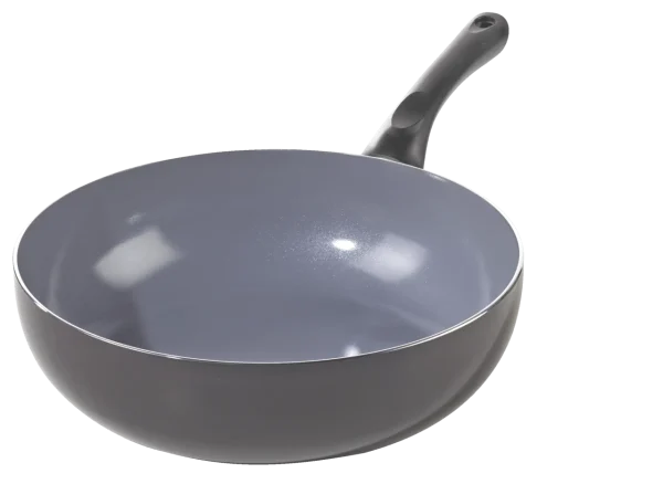 Vogue Platinum Plus Aluminium Wok Mit Teflon Antihaftbeschichtung 300mm 3