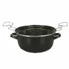 Kruger KRÜGER Pommes-Frites-Topf Schwarz, 24 Cm 23