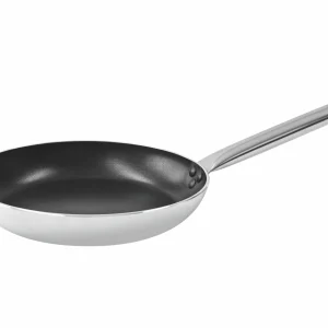 Null Schäfer Bratpfanne Ø20cm 1L Aluminium Phenolharz Pfanne Induktion Antihaft Beschichtung Silber 21