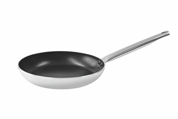 Null Schäfer Bratpfanne Ø20cm 1L Aluminium Phenolharz Pfanne Induktion Antihaft Beschichtung Silber 8