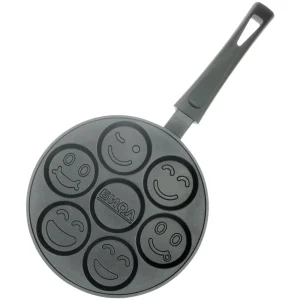 Null Pfannkuchenpfanne Pfanne Induktion Bratpfanne Crepes Pfannkuchen Pancake 26cm 15