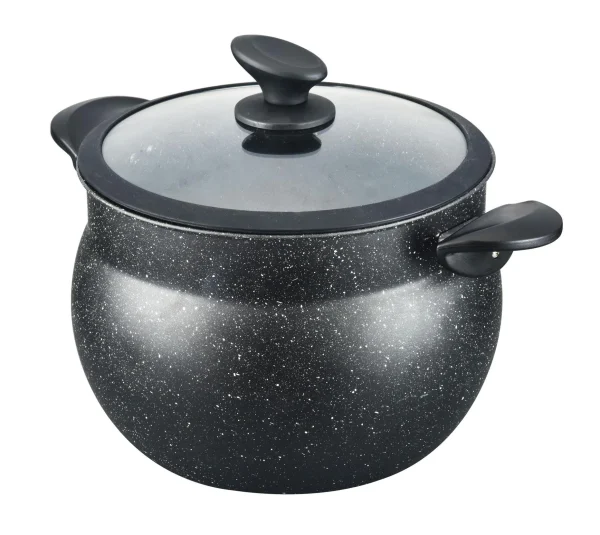 Null 3 Tlg Kuskus Topf 8L Dampfgarer COUSCOUS Ø24cm Dampfkocher Gemüse Steamer Induktion Mantykocher 4