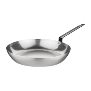 Vogue Stahl Wok Flacher Boden 356mm 11