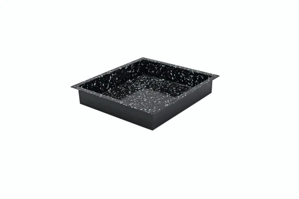 Schneider® Backblech GN 2/3 Granit-Emaille 354x325x60mm 1