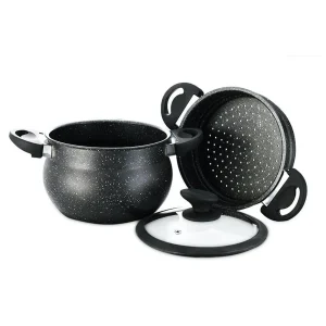 Null Zellerfeld Trendmanx Porzellan Tajine Tagine Topf Ø22cm Induktion Gartopf Dampfgarer Bräter Weiß 17