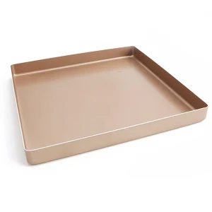 Null CHEFMADE |32cm Plätzchenblech| 325x287x50mm| Champagnergold| Antihaft- & Silikonbeschichtet|Keksblech| Cookieblech|Backblech| Cookie Sheet| Backblech 21