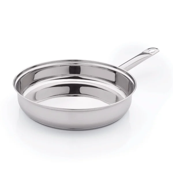 Was-germany WAS Germany – Pfanne Cookware 19, Ø 28 Cm, Chromnickelstahl (1909280) 1