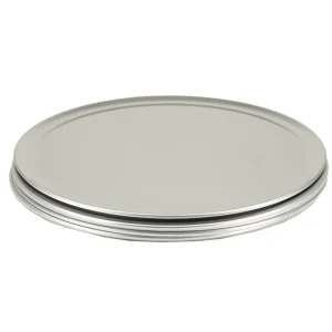 Gvk-eco Pizzablech Rund Aus Aluminium 6 Stück Ø 228 Mm 13