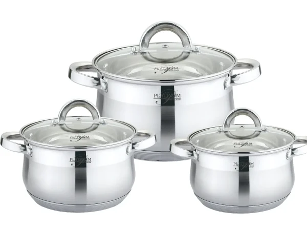 Null EDELSTAHL Stielkasserolle Kasserolle “Sylt” Kochtopf Topf Stieltopf Kochen 8