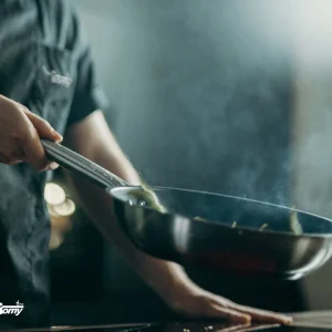 Null Tomy Antihaft-Bratpfanne Aus Edelstahl Mit Gekapseltem Alu 3,6 Liter 280 X H 50 Mm Für Alle Herdtypen 19