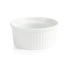 Null Gastronoble Olympia Whiteware Konische Auflaufförmchen Weiß 10cm 17