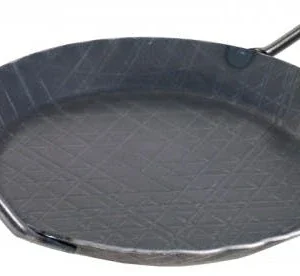 3x Contacto Crêpes-Eisenpfanne, Stahl, Durchmesser: 20 Cm, Höhe: 2 Cm, Stiellänge: 18 Cm 19