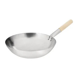 Vogue Wok Stahl 25cm 15