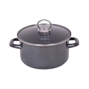 Null SSW Vitalo Dampfgarer Dampfkochtopf Kochtopf Edelstahl Ø 16 Cm 1,6 L 3-teilig 11