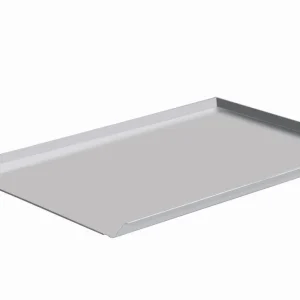 Null Backblech ALU 78 X 58 Cm – Geschlossen 2-seitig Aufgekantet 11